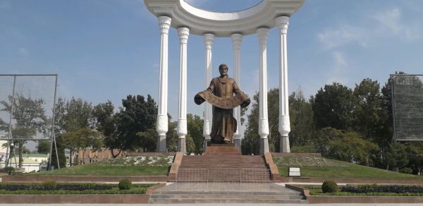 Central Park and Al-Ferghani Monument