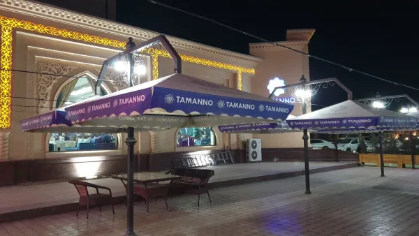 There's a family restaurant there