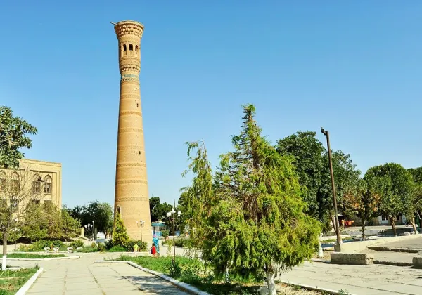 The Vabkent Minaret
