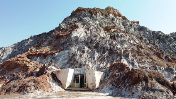 Natural salt cave "Khodjaikon"