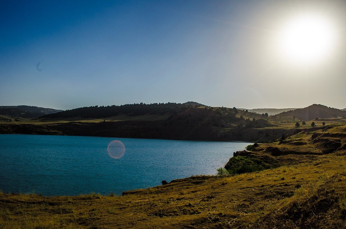 Kanbeshbulak Meteorite Lake