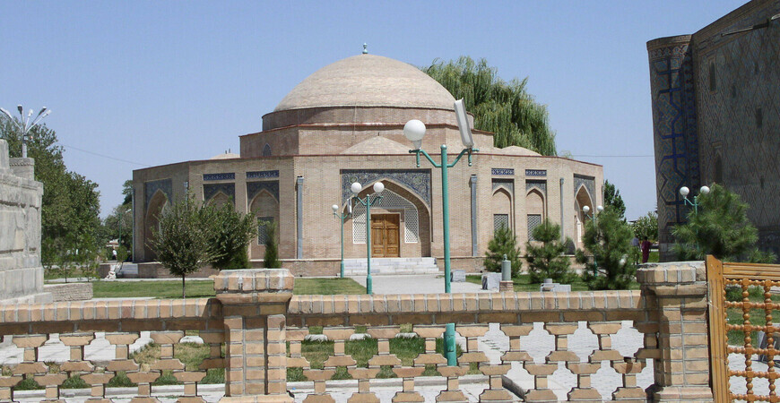 Ancient Chorsu market in Samarkand
