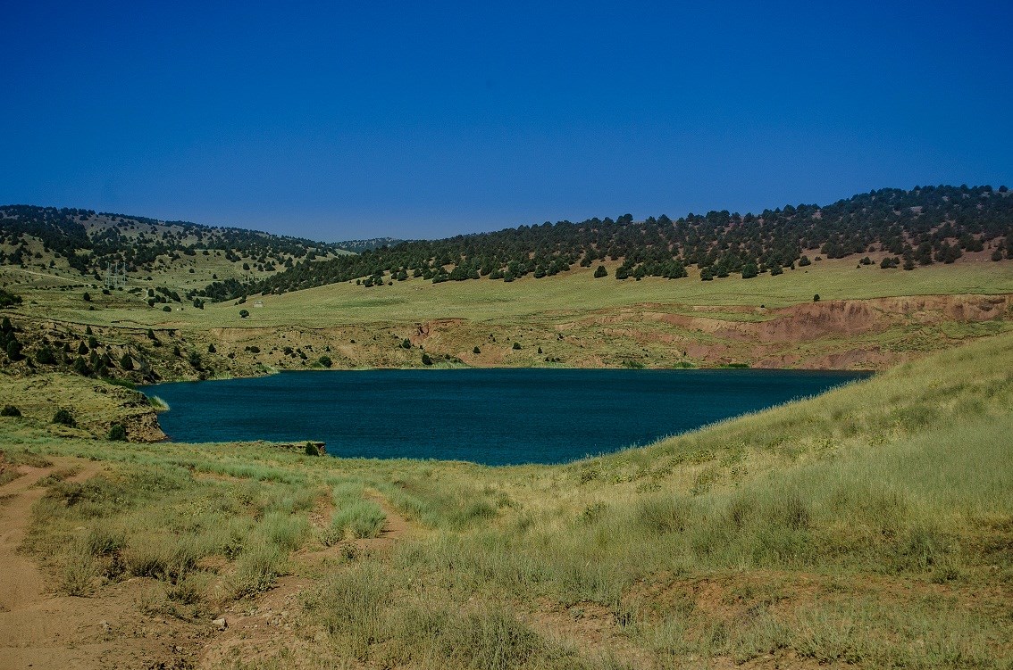 Kanbeshbulak Meteorite Lake