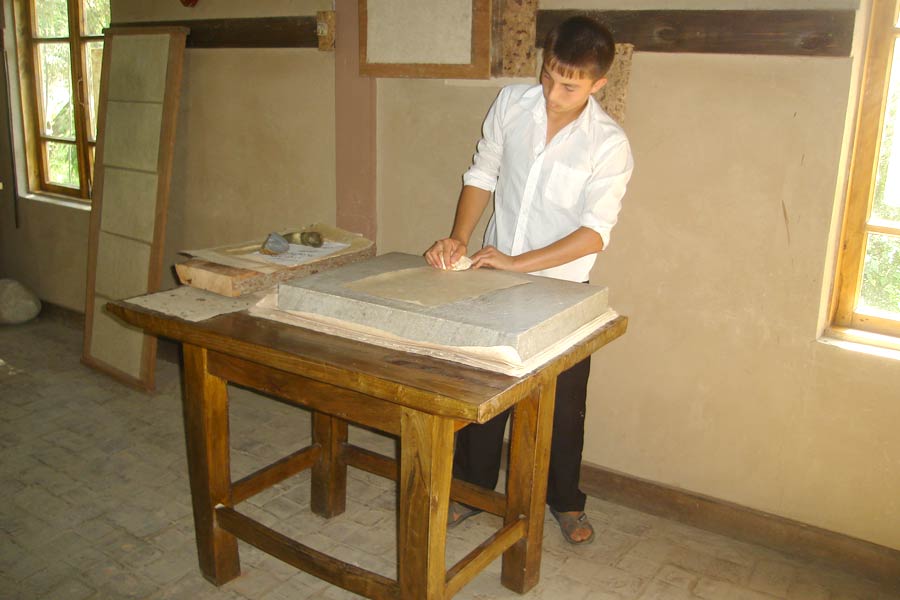 Samarkand paper workshop "Meros"