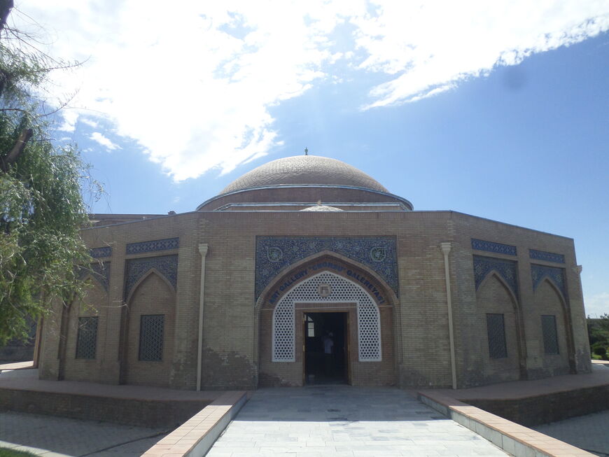 Ancient Chorsu market in Samarkand