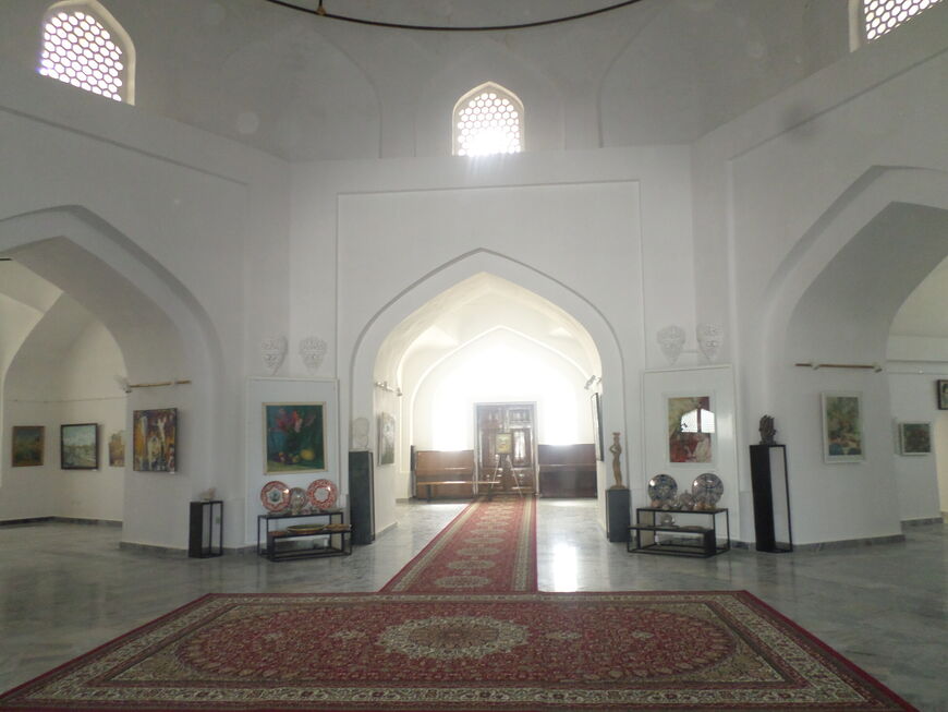 Ancient Chorsu market in Samarkand