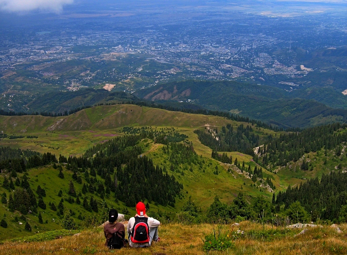 Three capitals and the mountains of the "Tien Shan"