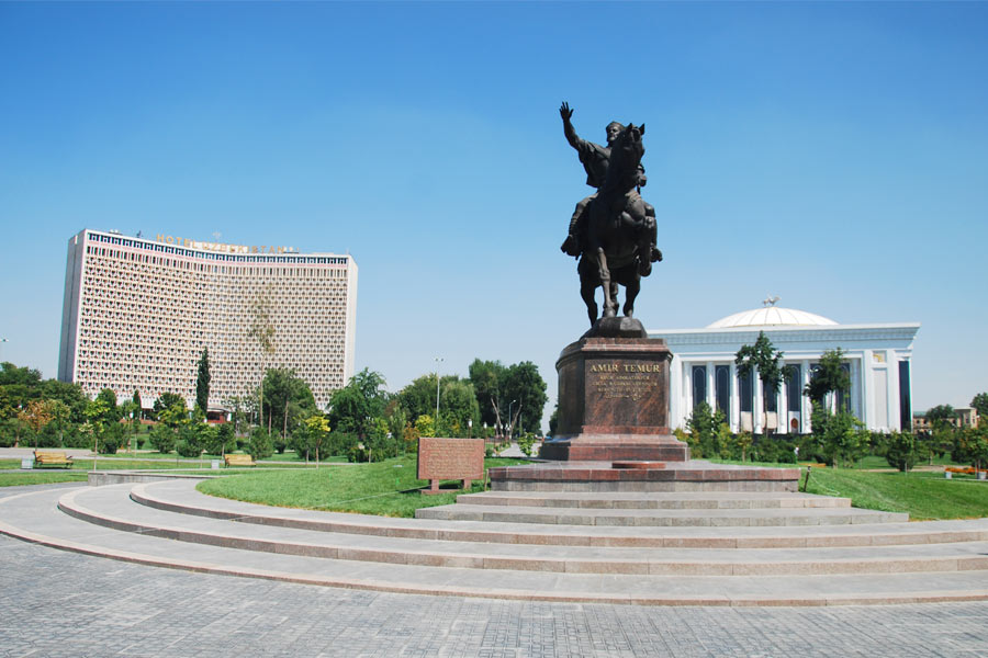 Three capitals and the mountains of the "Tien Shan"